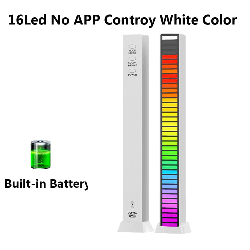 RGB Musik Sound Licht Bar 5V USB 16/32Led App Steuerung