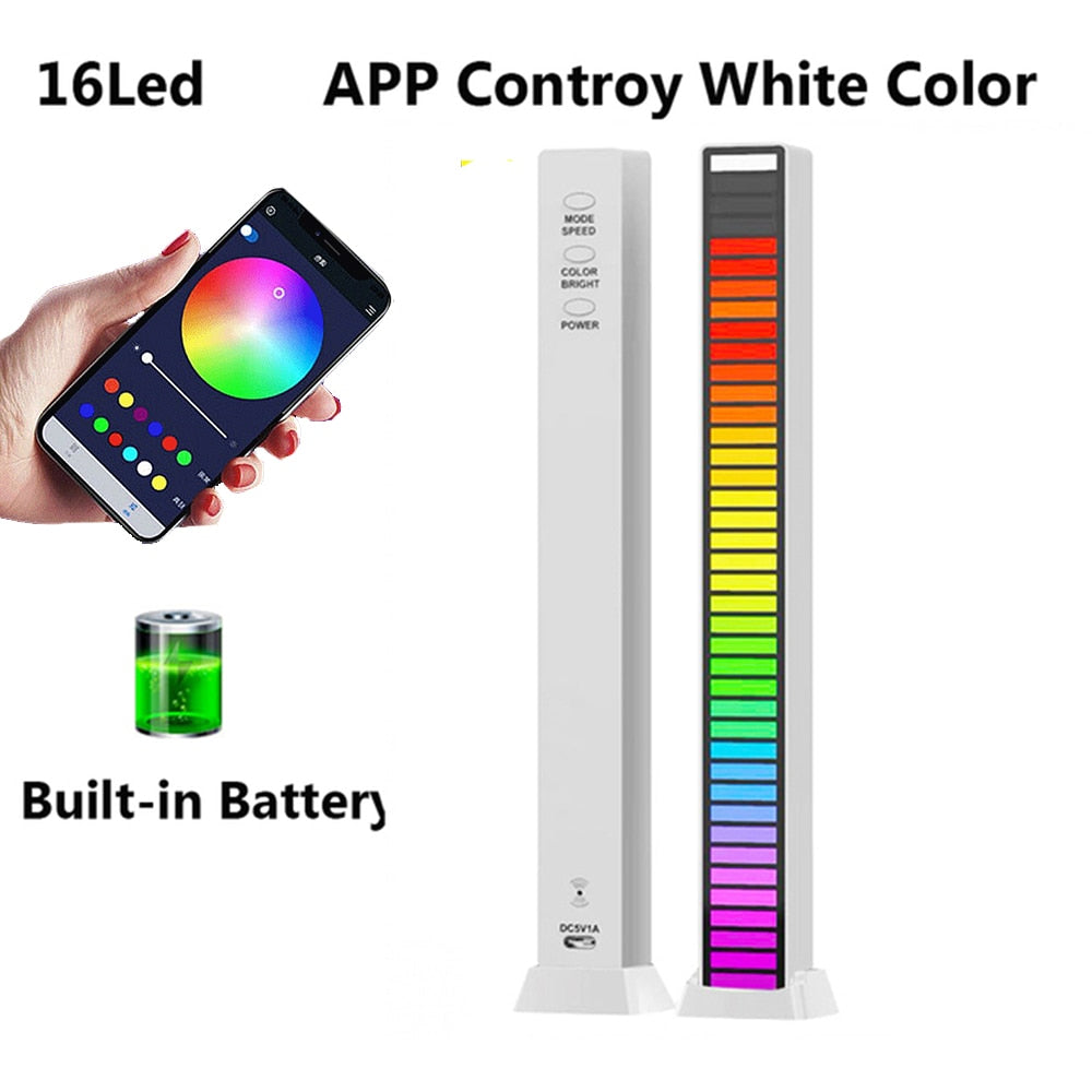 RGB Musik Sound Licht Bar 5V USB 16/32Led App Steuerung