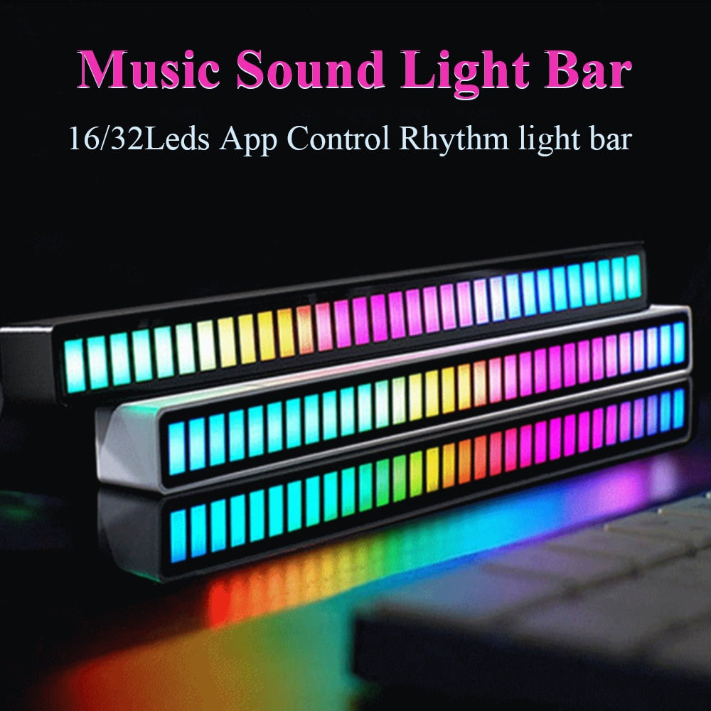 RGB Musik Sound Licht Bar 5V USB 16/32Led App Steuerung